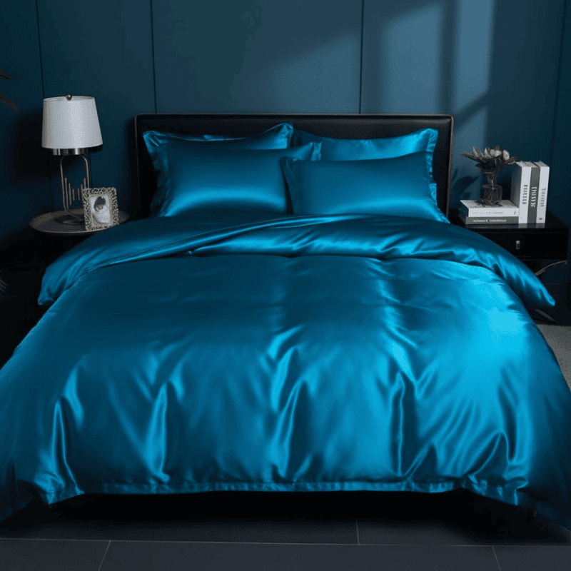 Set Biancheria da Letto Matrimoniale con Copripiumino e Lenzuola Lisce | Comfort e Manutenzione Facile per Tutte le Stagioni 0