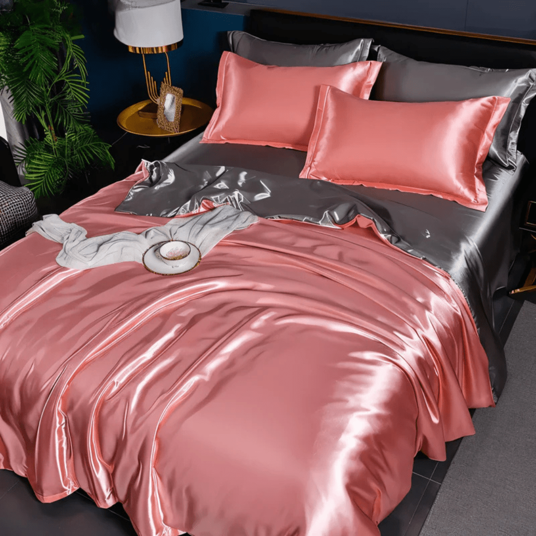 Set Biancheria da Letto Matrimoniale con Copripiumino e Lenzuola Lisce | Comfort e Manutenzione Facile per Tutte le Stagioni 10