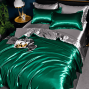 Set Biancheria da Letto Matrimoniale con Copripiumino e Lenzuola Lisce | Comfort e Manutenzione Facile per Tutte le Stagioni 11