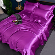 Set Biancheria da Letto Matrimoniale con Copripiumino e Lenzuola Lisce | Comfort e Manutenzione Facile per Tutte le Stagioni 12