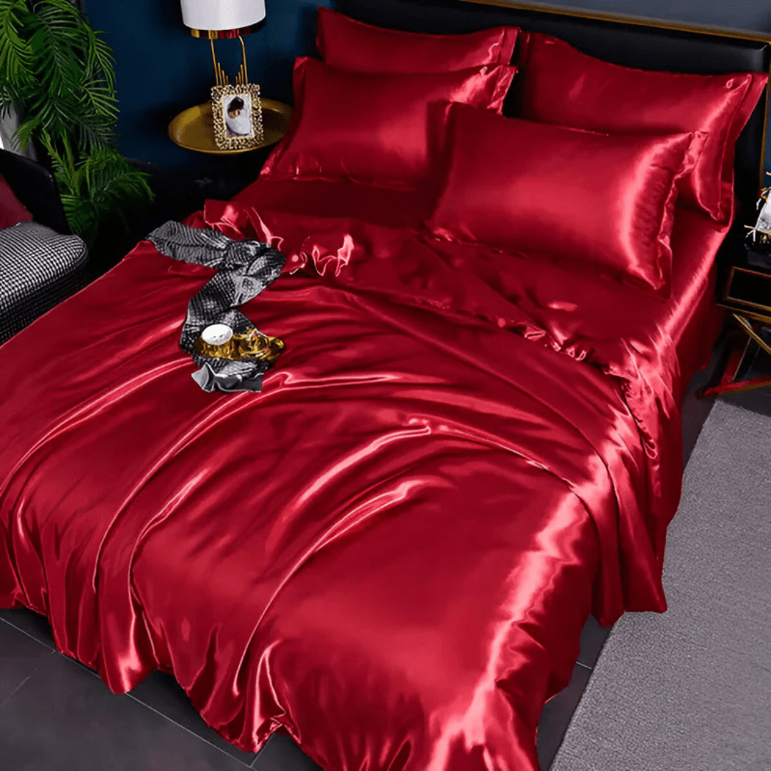 Set Biancheria da Letto Matrimoniale con Copripiumino e Lenzuola Lisce | Comfort e Manutenzione Facile per Tutte le Stagioni 2
