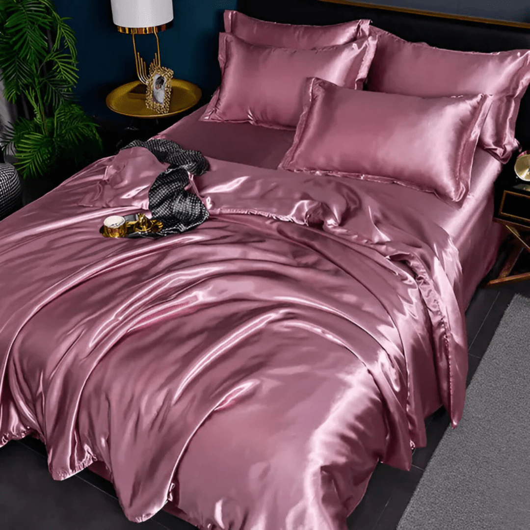 Set Biancheria da Letto Matrimoniale con Copripiumino e Lenzuola Lisce | Comfort e Manutenzione Facile per Tutte le Stagioni 4