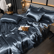 Set Biancheria da Letto Matrimoniale con Copripiumino e Lenzuola Lisce | Comfort e Manutenzione Facile per Tutte le Stagioni 7