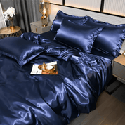 Set Biancheria da Letto Matrimoniale con Copripiumino e Lenzuola Lisce | Comfort e Manutenzione Facile per Tutte le Stagioni 8