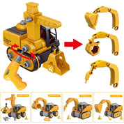 Set Gioco Educativo | Veicolo da Costruzione con Cacciavite Elettrico | Sviluppa Creatività e Abilità Tecniche per Bambini 1