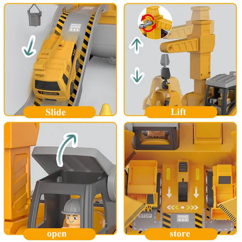 Set Gioco Educativo | Veicolo da Costruzione con Cacciavite Elettrico | Sviluppa Creatività e Abilità Tecniche per Bambini 3