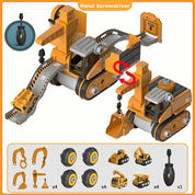 Set Gioco Educativo | Veicolo da Costruzione con Cacciavite Elettrico | Sviluppa Creatività e Abilità Tecniche per Bambini 4