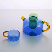 Set di Bollitore e Tazze in Vetro Borosilicato con Design Elegante | Perfetto per Tè e Caffè 5