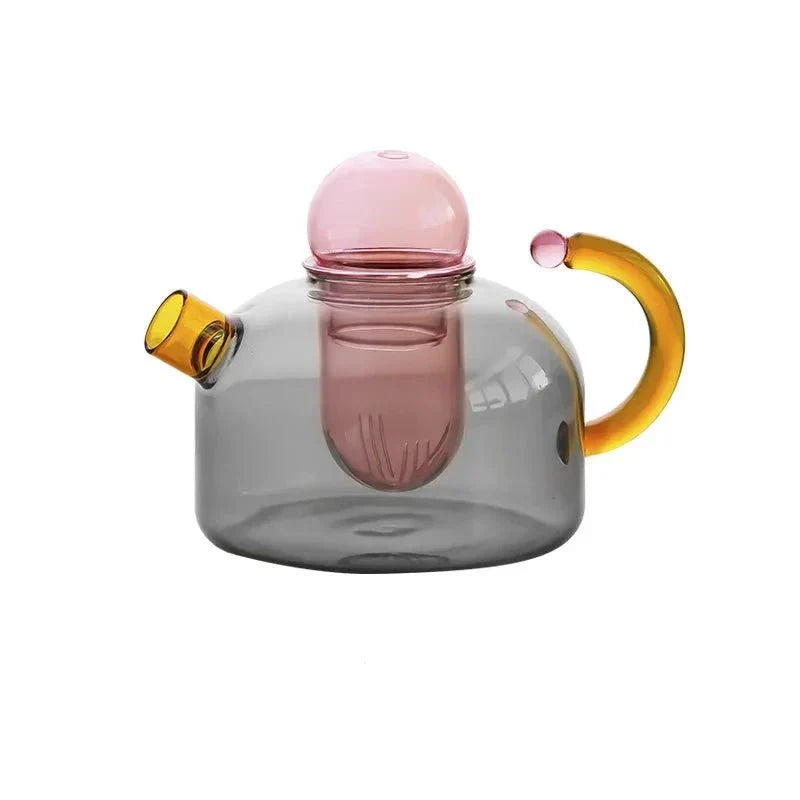 Set di Bollitore e Tazze in Vetro Borosilicato con Design Elegante | Perfetto per Tè e Caffè 8