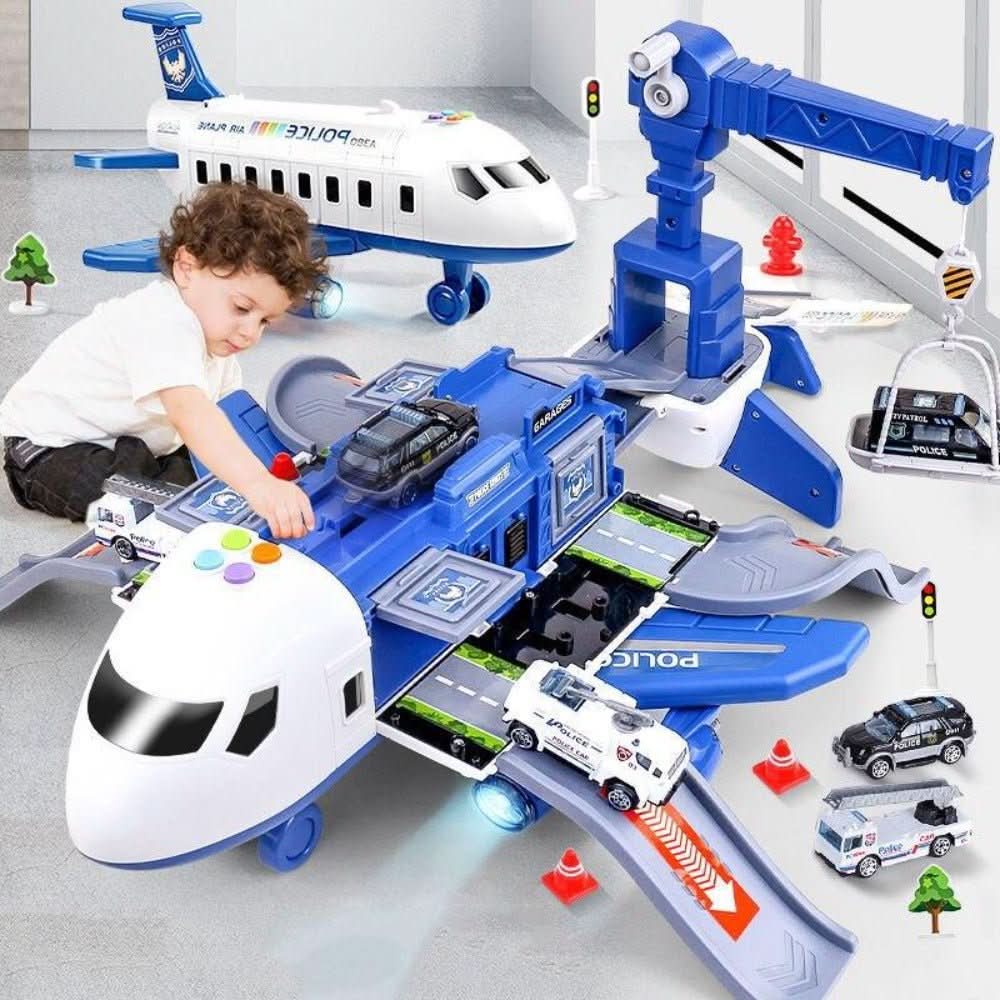SkyQuest Adventure Set | Giocattolo con Aereo e Veicoli per Bambini | Stimola l'Immaginazione e il Gioco di Ruolo 0
