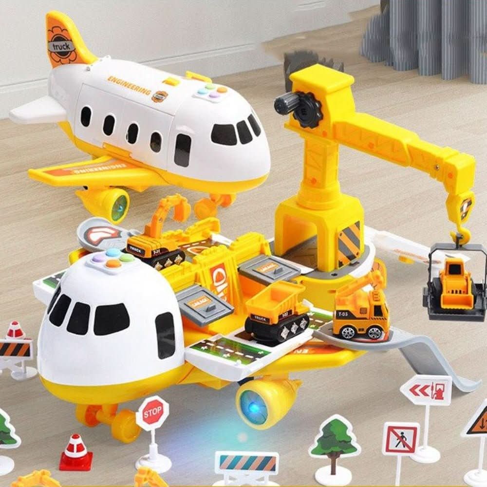 SkyQuest Adventure Set | Giocattolo con Aereo e Veicoli per Bambini | Stimola l'Immaginazione e il Gioco di Ruolo 2