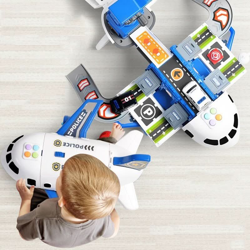 SkyQuest Adventure Set | Giocattolo con Aereo e Veicoli per Bambini | Stimola l'Immaginazione e il Gioco di Ruolo 4