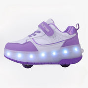 Sneakers LED Roller per Bambini con Ruote Rimovibili e Design Modaiolo | Comfort e Stile per Giocare e Avventure 1
