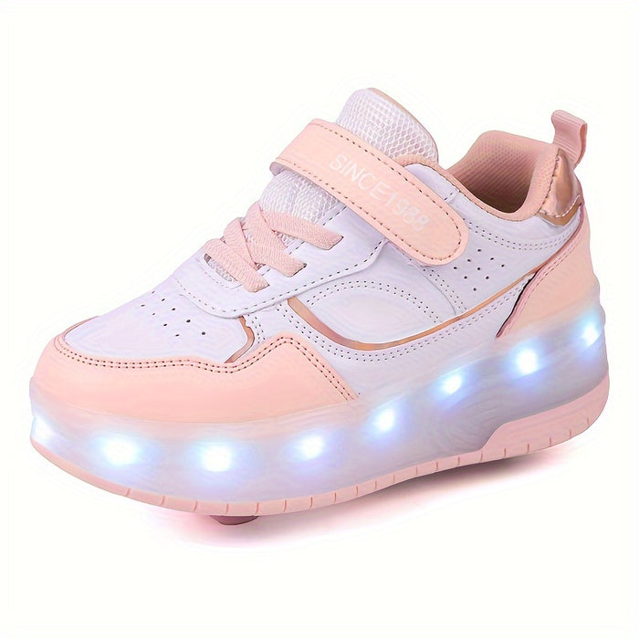 Sneakers LED Roller per Bambini con Ruote Rimovibili e Design Modaiolo | Comfort e Stile per Giocare e Avventure 3