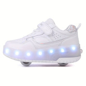 Sneakers LED Roller per Bambini con Ruote Rimovibili e Design Modaiolo | Comfort e Stile per Giocare e Avventure 5