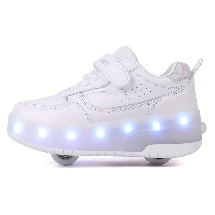 Sneakers LED Roller per Bambini con Ruote Rimovibili e Design Modaiolo | Comfort e Stile per Giocare e Avventure 5