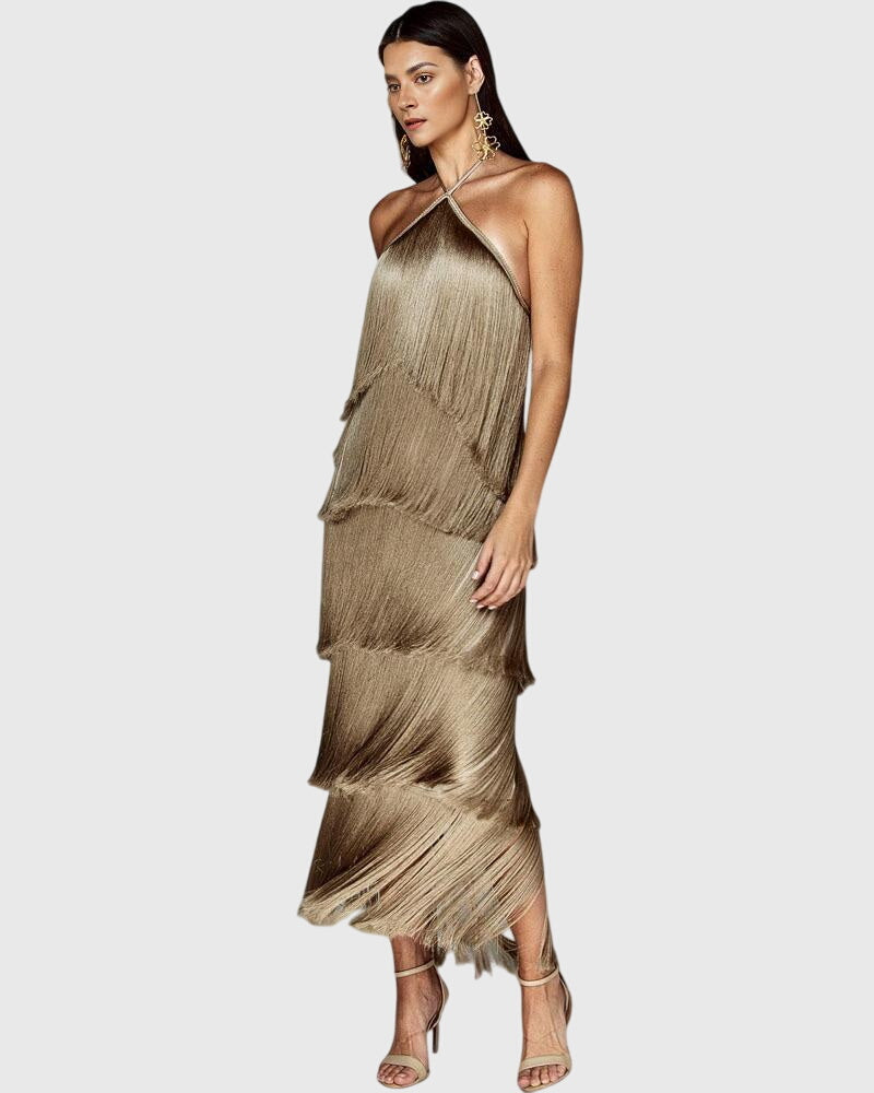Sofia | Elegante Abito Cerimonia con Nappe per Donna 4