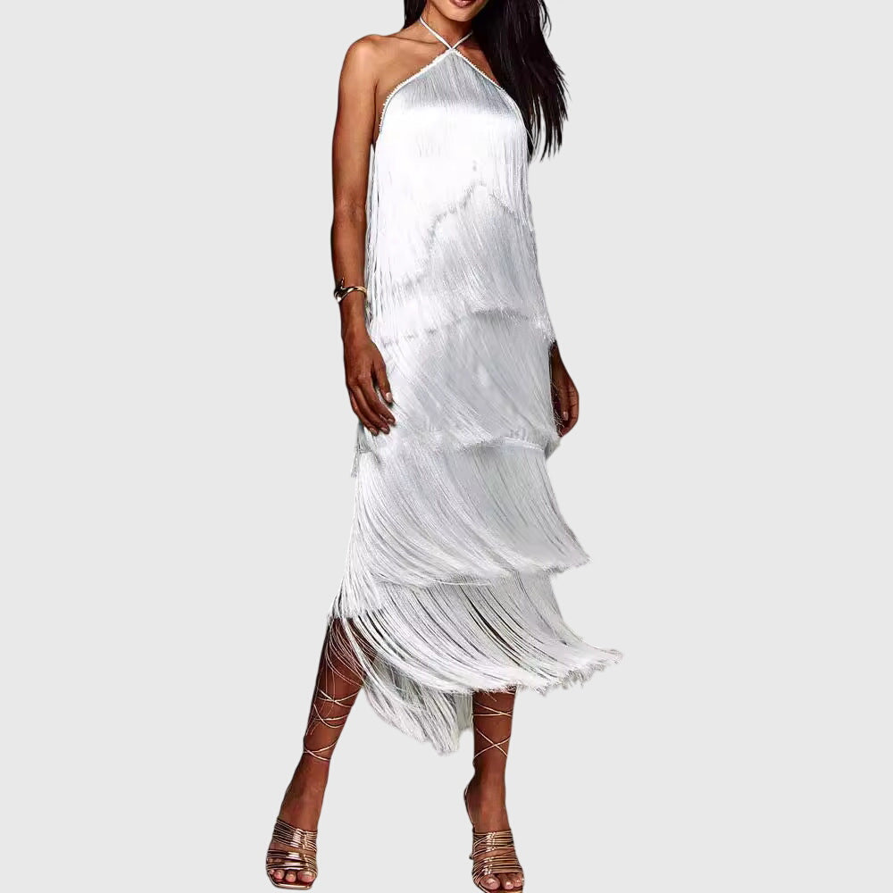 Sofia | Elegante Abito Cerimonia con Nappe per Donna 6