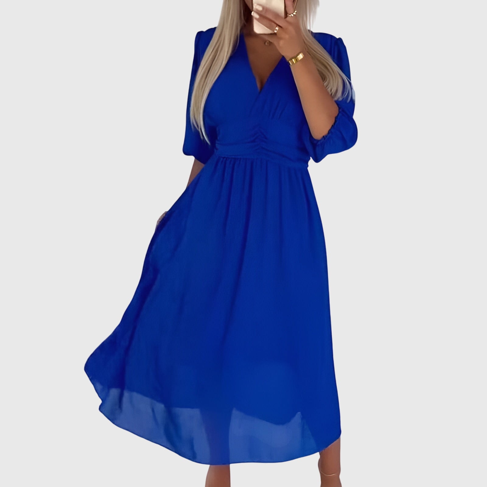 Sofia | Elegante Abito Chiffon Leggero da Cerimonia Donna 1