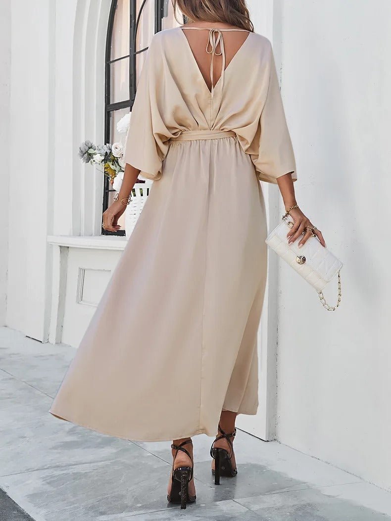 Sofia | Elegante Abito Donna con Scollo a V per Cerimonie e Occasioni Speciali 3
