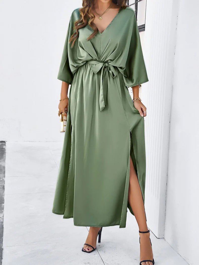 Sofia | Elegante Abito Donna con Scollo a V per Cerimonie e Occasioni Speciali 5