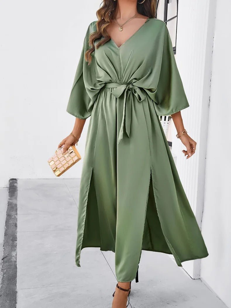 Sofia | Elegante Abito Donna con Scollo a V per Cerimonie e Occasioni Speciali 6