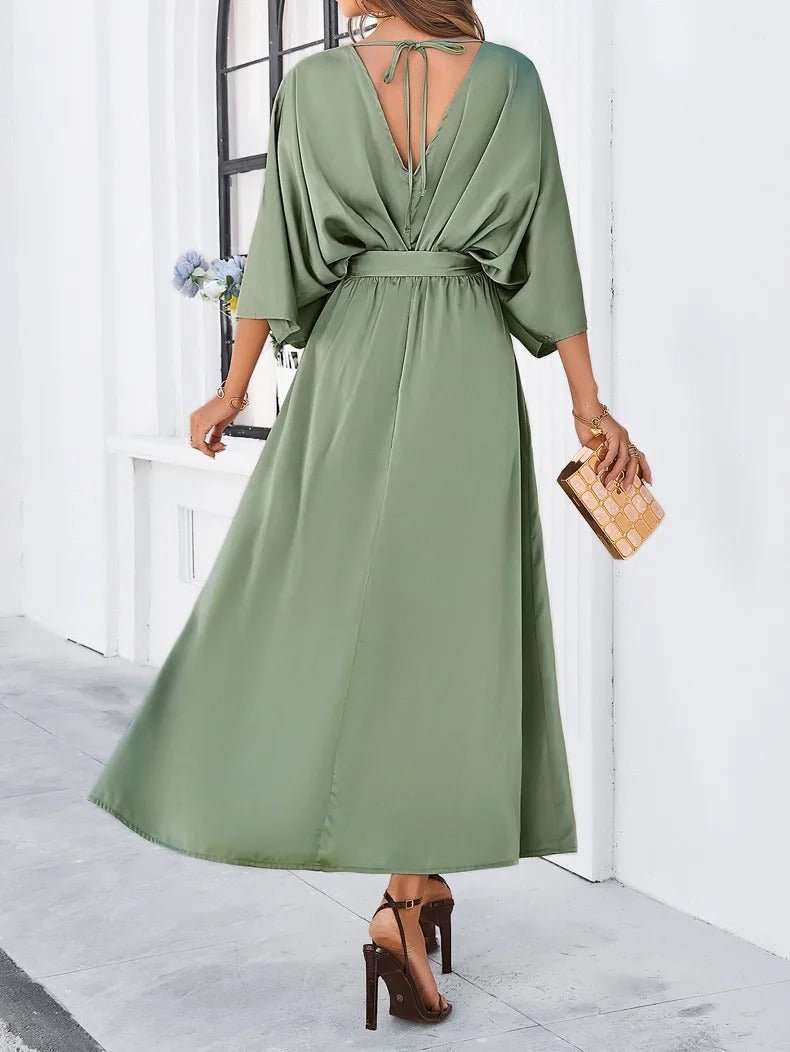 Sofia | Elegante Abito Donna con Scollo a V per Cerimonie e Occasioni Speciali 7