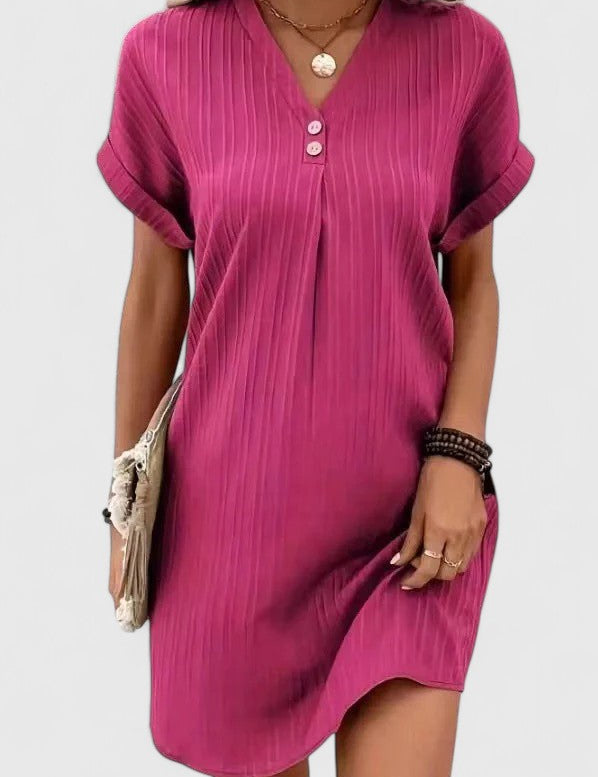 Sofia | Elegante Abito Drappeggiato Comodo per Donna 1