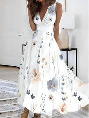 Sofia | Elegante Abito Floreale Donna per Cerimonia Estiva 2