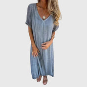 Sofia | Elegante Abito Leggero con Scollo a V per Cerimonia Donna 3