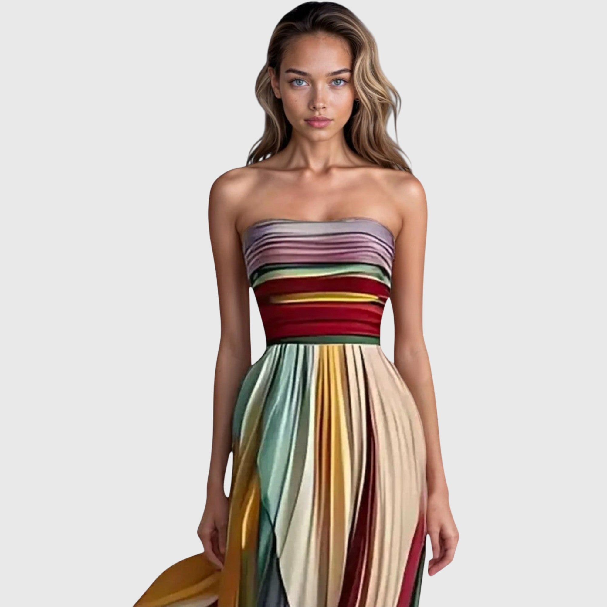 Sofia | Elegante Abito Lungo Cerimonia in Tessuto Premium 1
