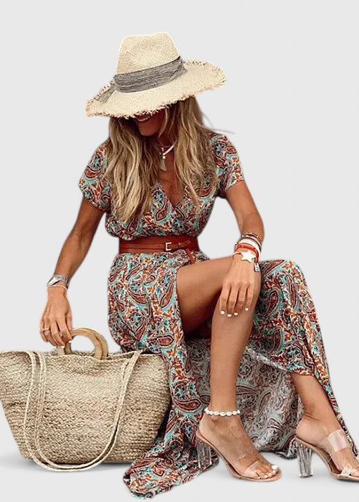 Sofia | Elegante Abito Lungo Estivo Boho per Donna 2