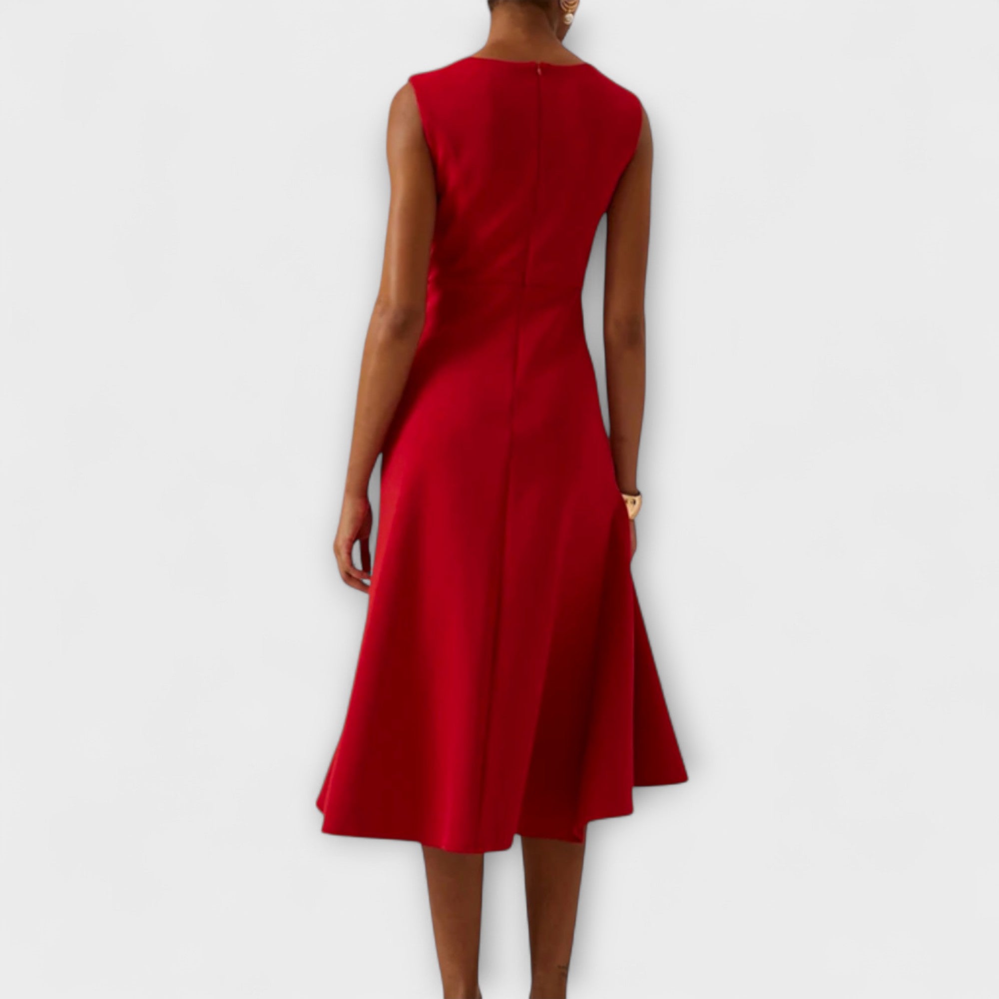 Sofia | Elegante Abito Midi Asimmetrico per Cerimonia 1