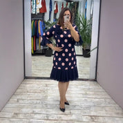 Sofia | Elegante Abito Midi Confortevole e Versatile 0