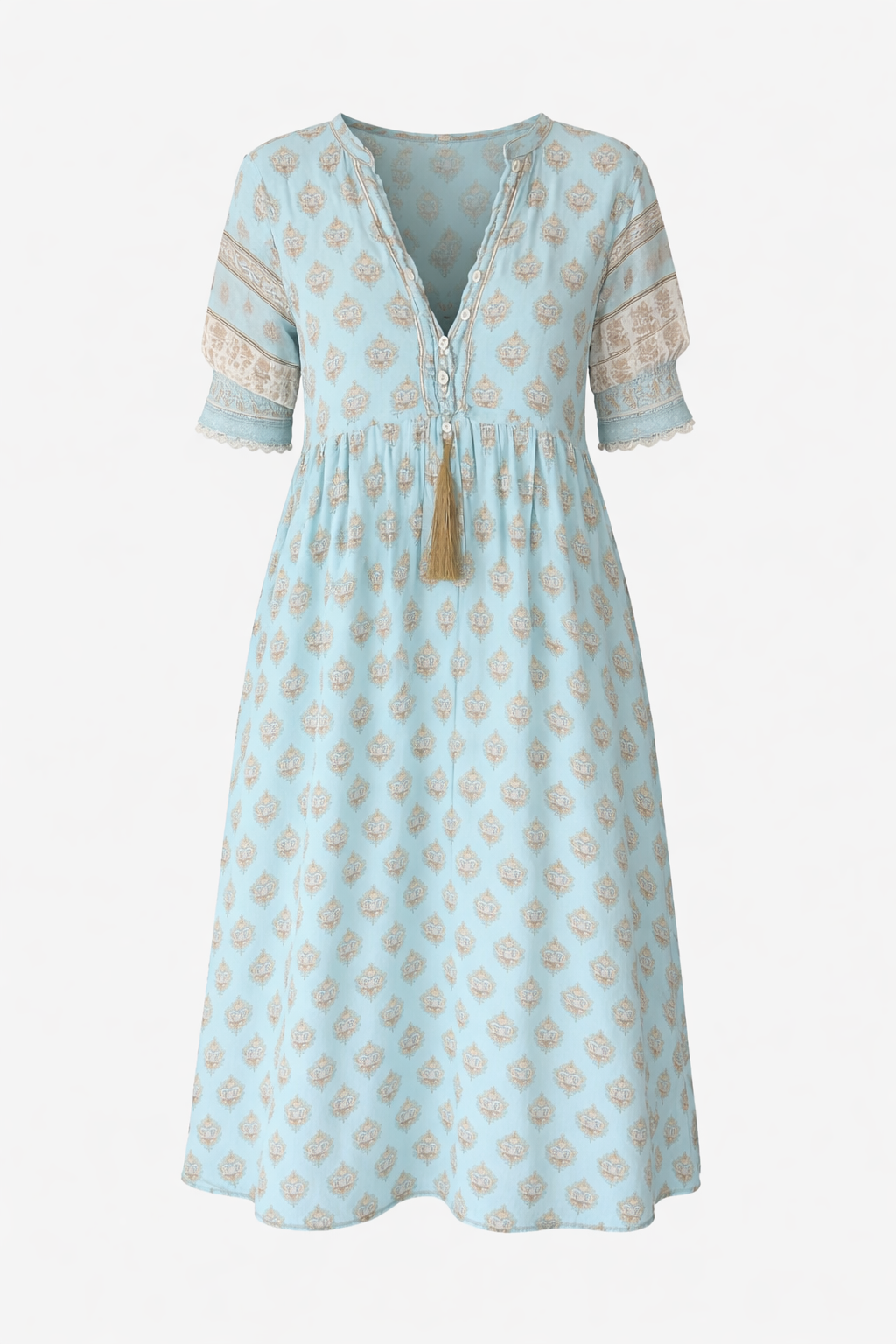 Sofia | Elegante Abito Midi Estivo Boho per Donna 0
