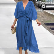Sofia | Elegante Abito Midi con Scollatura a V per Cerimonia 6