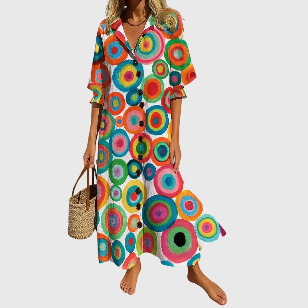 Sofia | Elegante Abito Snellente Boho per Cerimonia Donna 5