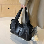 Sofia | Elegante Borsa Tracolla Donna Spaziosa in Pelle Vegana 0