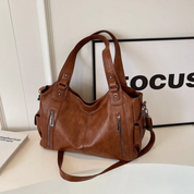 Sofia | Elegante Borsa Tracolla Donna Spaziosa in Pelle Vegana 8
