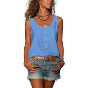 Sofia | Elegante Canottiera Bianca Donna Slim Fit 10