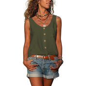 Sofia | Elegante Canottiera Bianca Donna Slim Fit 4