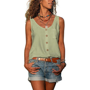 Sofia | Elegante Canottiera Bianca Donna Slim Fit 9