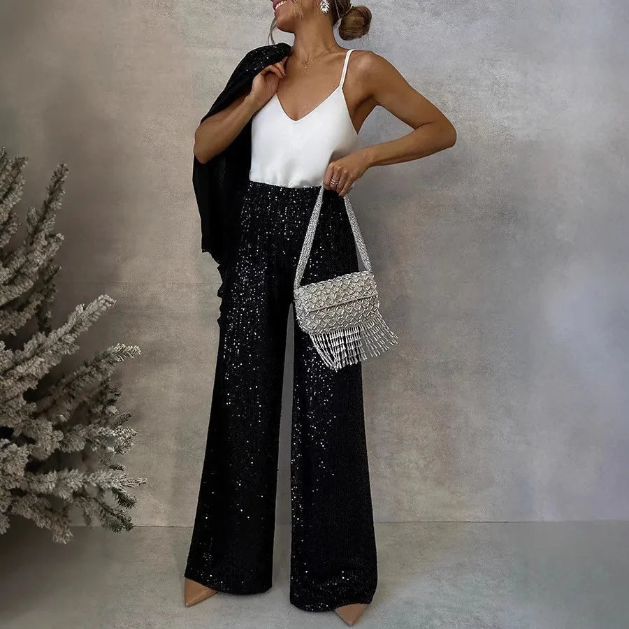 Sofia | Elegante Completo Paillettes per Cerimonia e Occasioni Speciali 6