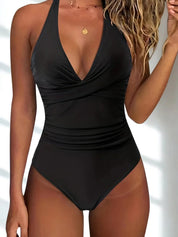 Sofia | Elegante Costume Intero Contenitivo con Scollo a V per Donna 1