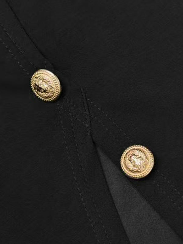Sofia | Elegante Maxi Abito con Maniche a Sbuffo per Cerimonie 7
