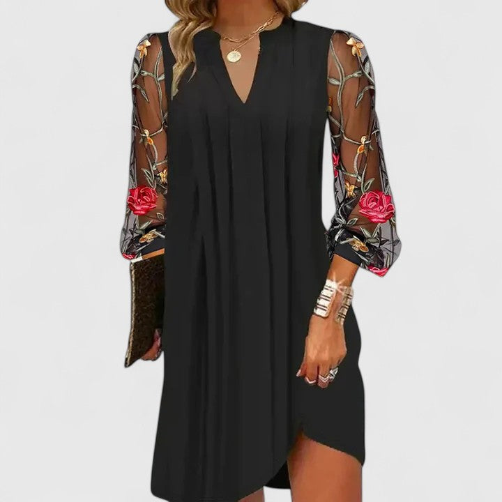 Sofia | Elegante Mini Abito Chic Per Cerimonia Donna 0
