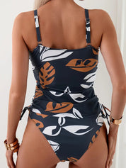 Sofia | Elegante Tankini Tropicale con Scollo a V e Coppe Estraibili 1