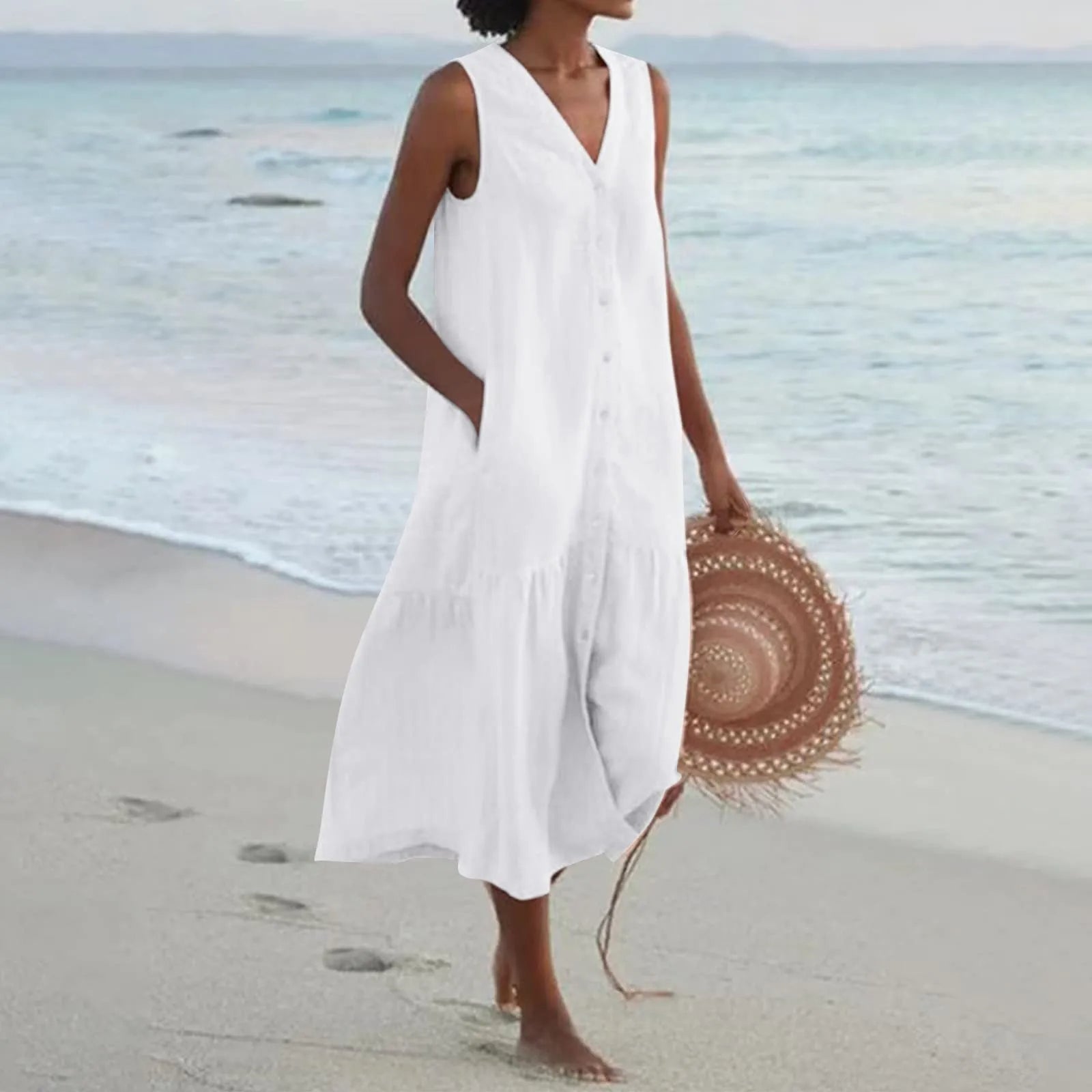Sofia | Elegante Vestito Estivo Donna Leggero 0