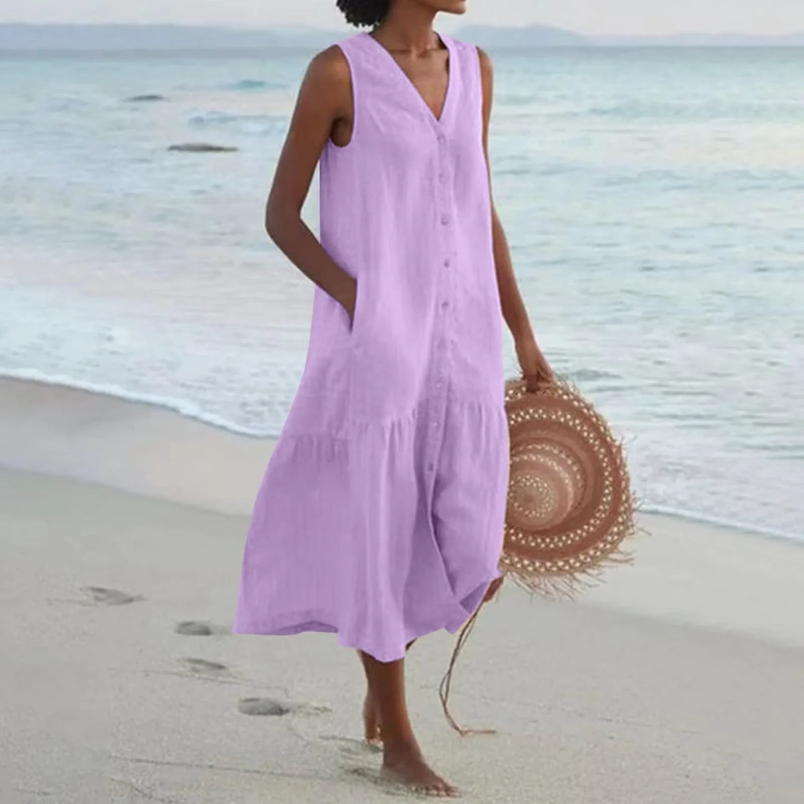 Sofia | Elegante Vestito Estivo Donna Leggero 1