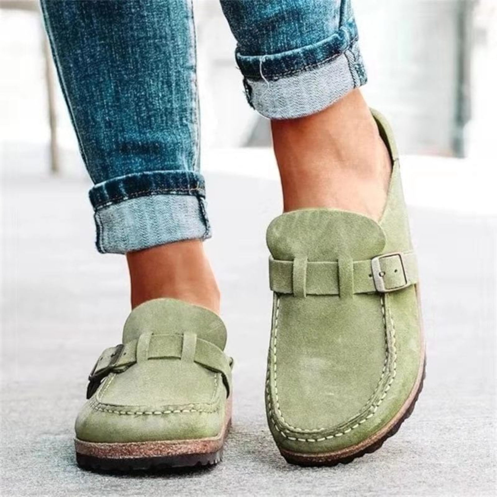 Sofia | Eleganti Sandali Donna Comodi Retrò in Suede 3